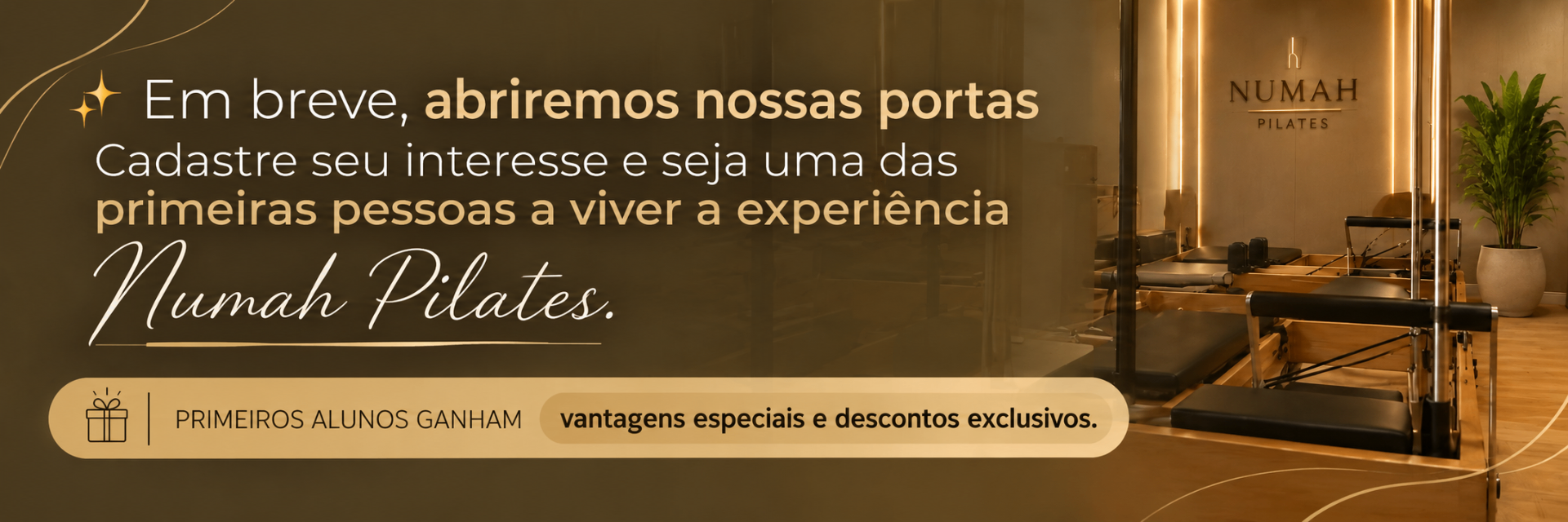 Em breve, abriremos nossas portas. Cadastre seu interesse — primeiros alunos ganham vantagens especiais e descontos exclusivos.